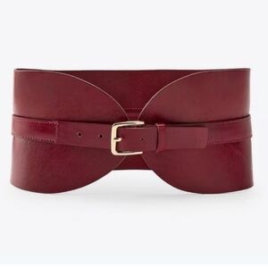 Zara Tan Leather Women's Belt